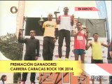 Marvin Blanco es el ganador de la carrera Gatorade Caracas Rock