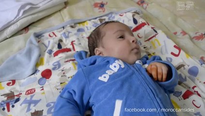 reception twins in airport of Oujda, Morocco - Brahim FARAJI