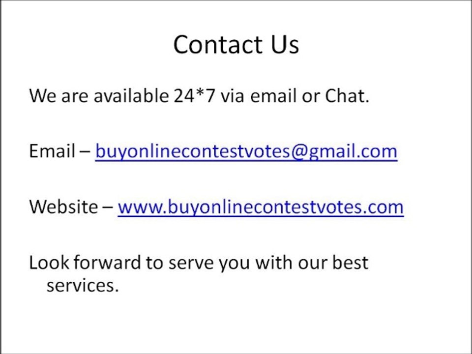 Online Contest