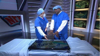 Dr. Sapp examines the Panthers defense