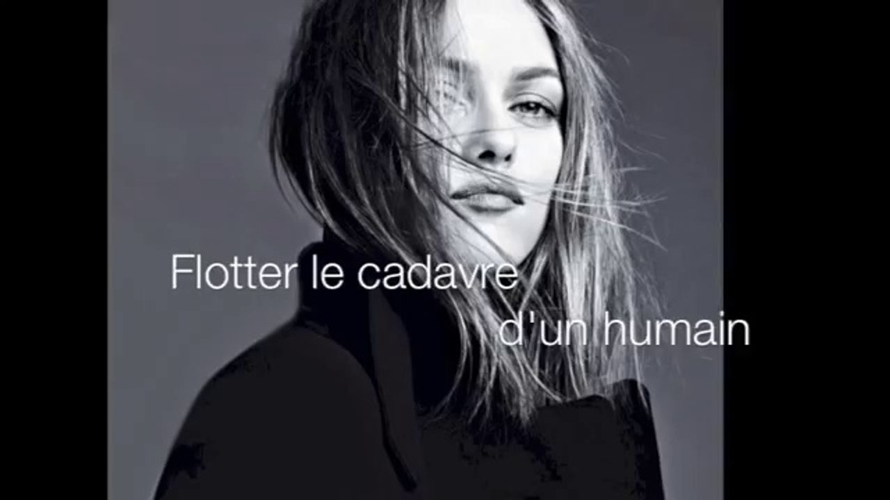 Vanessa Paradis - La Chanson des Vieux Cons (2013 - avec les paroles/with French lyrics