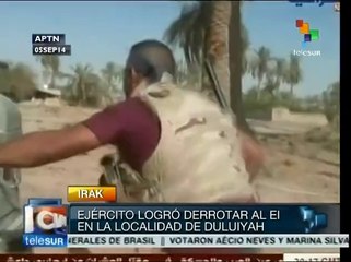 Ejército de Irak derrota a EI en el centro norte del país