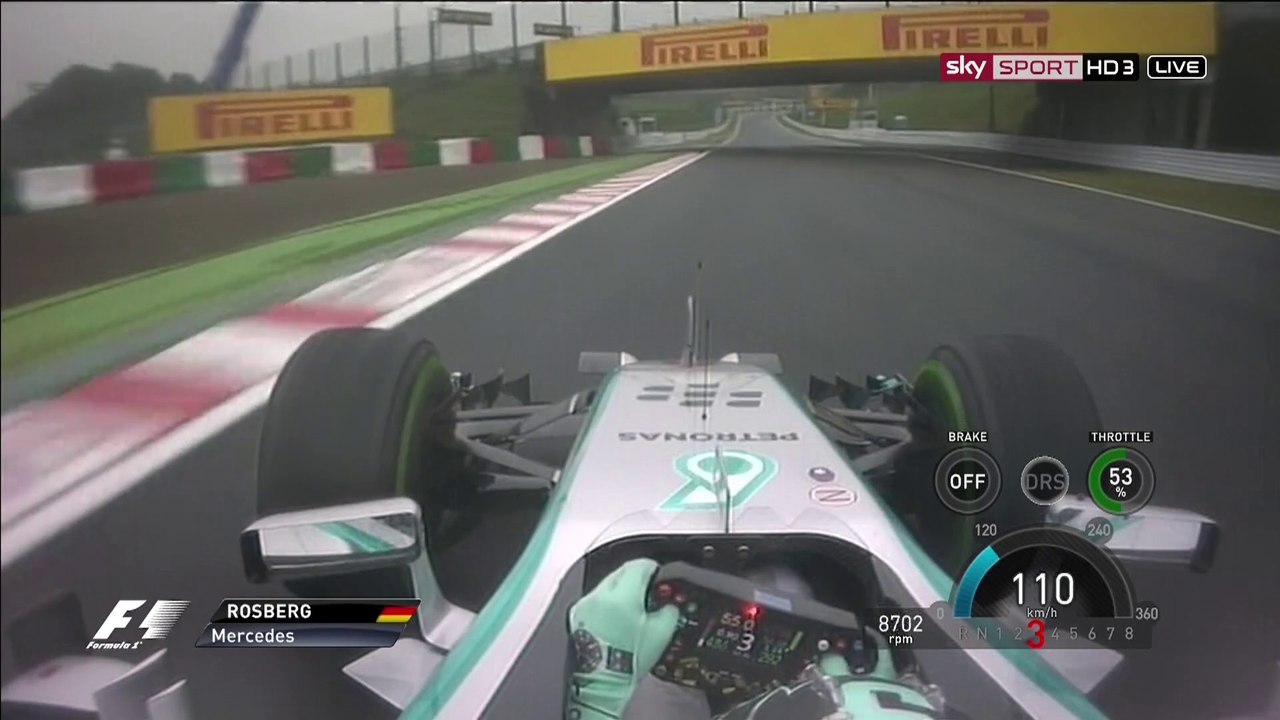 F1 2014 - Suzuka GP - Rosberg Onboard