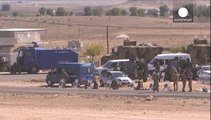 Combats à Kobané, obus tombé en territoire turc
