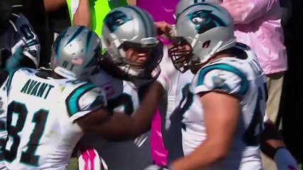 Newton 6-yard touchdown pass to Olsen
