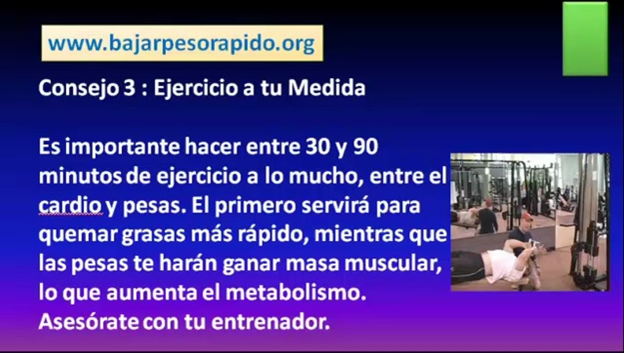Como adelgazar rapido y facil