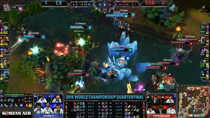 Une fight WTF au Drake entre C9 et SSB - League of Legends