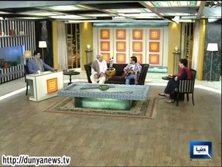 Dunya News - HASB-E-HAAL - 05-Oct-2014 –Interview of “Classic & modern singers” 1_2 Part 4_5