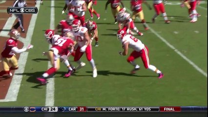 Smith hits Kelce for 2-yard touchdown