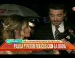 Pedro y Paula nota en Implacables de su casamiento - 05 de Octubre