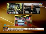 Luis Castañeda se pronuncia tas victoria virtual en elecciones 2014