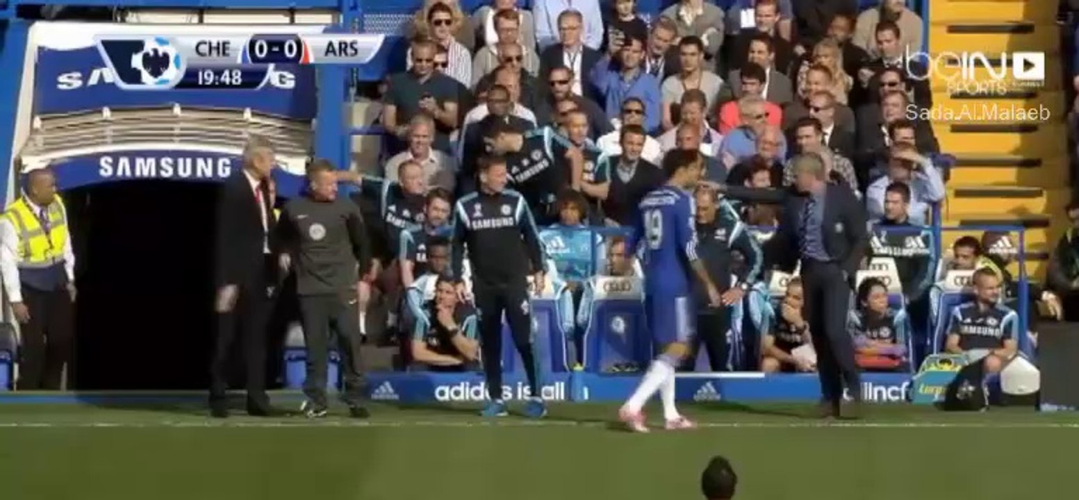 اهداف مباراة تشيلسي وارسنال 2-0 ( 5 / 10 / 2014 )- فهد العتيبي