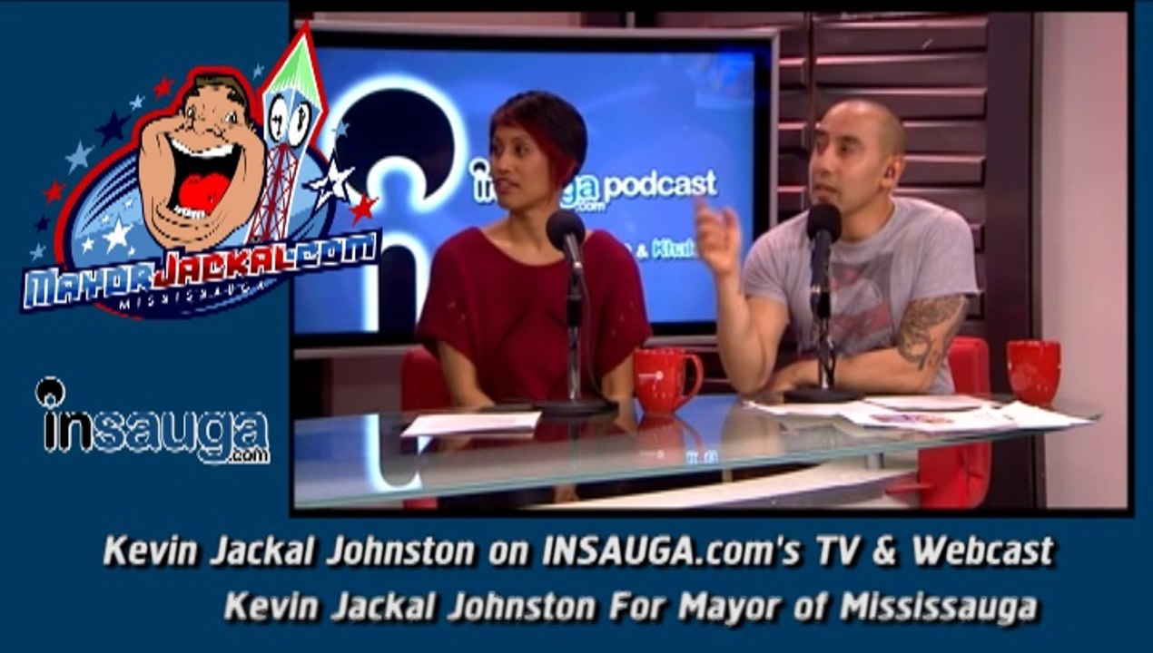 Kevin Jackal Johnston Mississauga Mayoral Candidate on Insauga Magazine TV Show