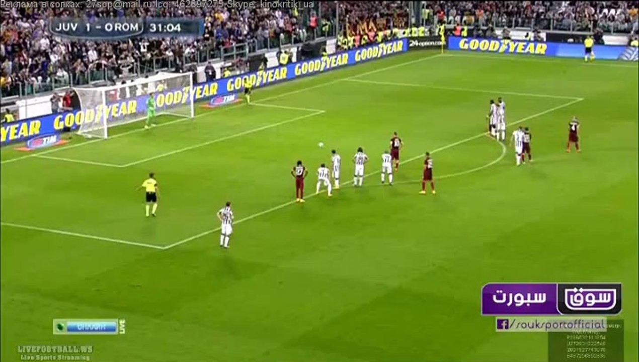 JUVENTUS 1-1 AS ROMA