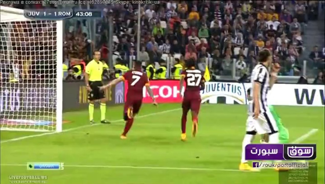 JUVENTUS 1-2 AS ROMA