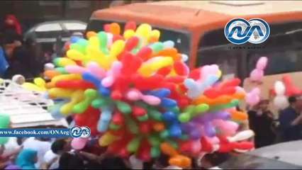 حضوراً حاشدأً من المواطنين والقيادات التنفيذية شعائر صلاة العيد بـ مسجد " غافر " بالعمرانية