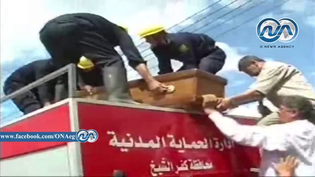 بالفيديو.. جنازة عسكرية لشهيد سوهاج النقيب أحمد فاروق بمسقط راسه بكفر الشيخ