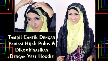 Tampil Simpel Nan Feminin Dengan Tutorial Hijab Segi Empat Warna Pastel