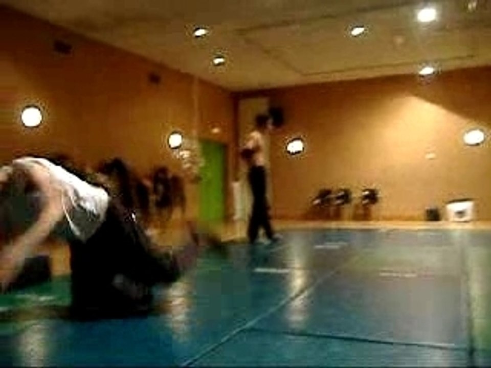 Training in the salle de danse