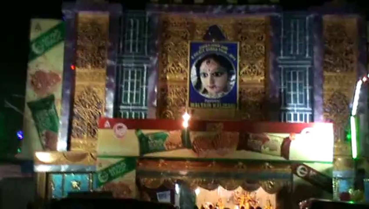 Durgapuja lighting waltair Kalibari Vishakhapatnam Vizag SKMClasses Subhashish 1