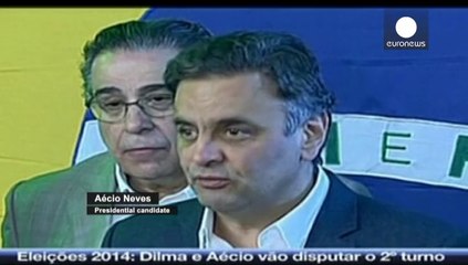 Präsidentschaftswahl in Brasilien geht in zweite Runde: Rennen zwischen Rousseff und Neves könnte knapp werden