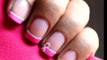 Breast Cancer Nails Art Designs -- Easy Awareness Ribbon Nail Polish Tutorial no decals or stickers