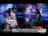 Shahid & Shraddha gets candid on Zoom 6th October 2014 www.apnicommunity.com