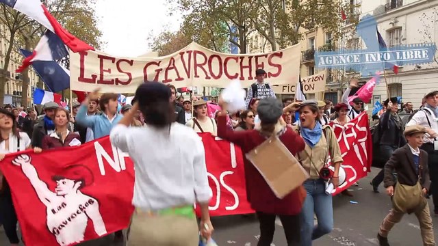 L'Agence Info Libre au coeur de la Manif pour Tous (5 octobre 2014)