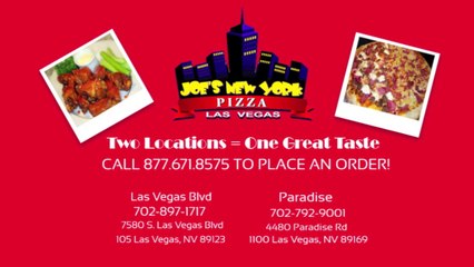 Pizza Las Vegas | (702) 897-1717 | Joe's New York Pizza Reviews pt. 5