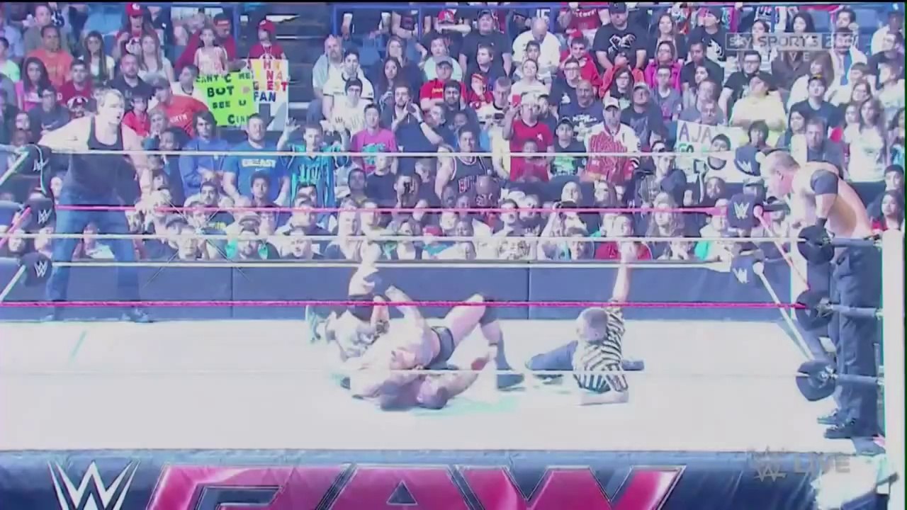 Dean Ambrose & John Cena vs Kane & Randy Orton - Raw (2014)