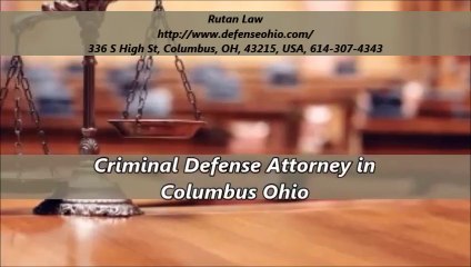 Rutan Law : Criminal Defense Attorney in Columbus