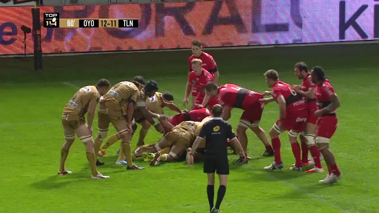 Résumé Oyonnax - Toulon - TOP14 J8