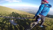 Descente depuis le Reculet ( Crête du Jura ) Acte 8