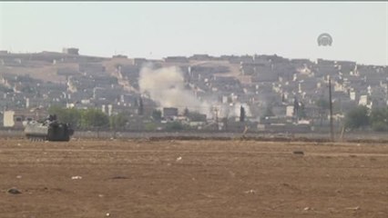 Kobani'de Çatışmalar Yoğunlaştı