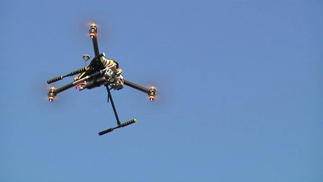 Course de drones à Strasbourg