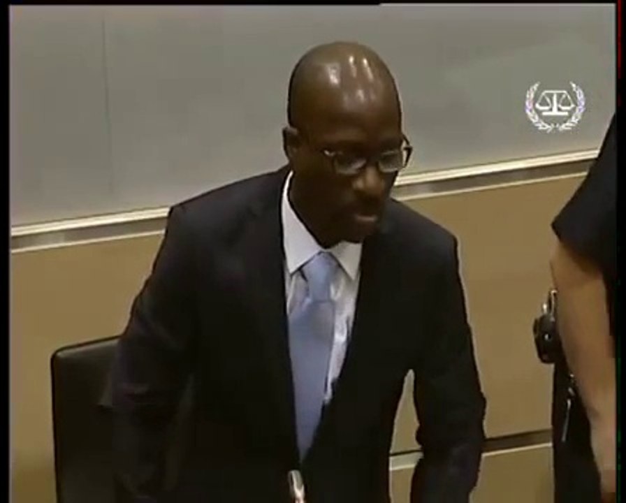 2 Oct 2014, Intervention de Blé Goudé a l’Audience de confirmation des charges, CPI (cour pénale internationale).