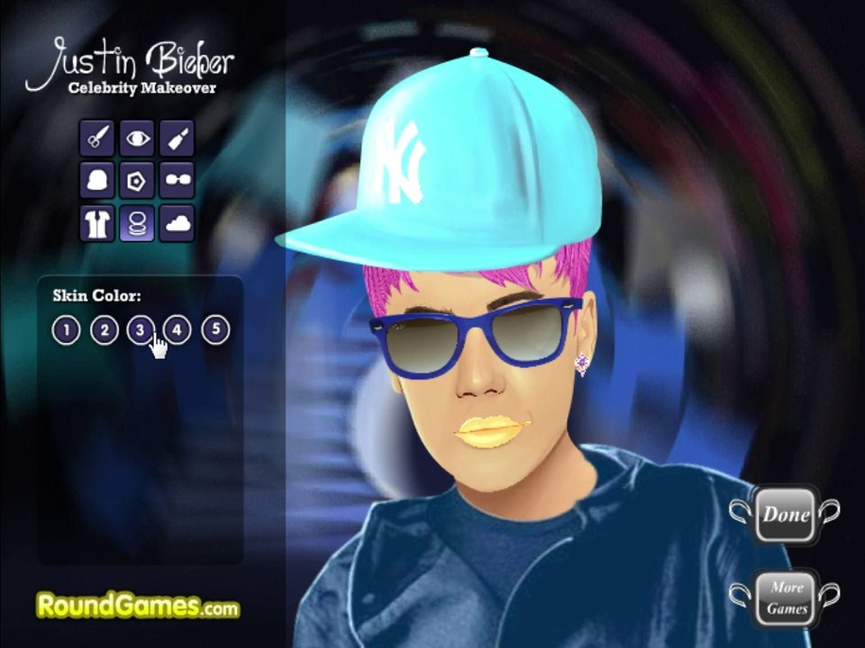 Justin Bieber Celebrity Makeover Let's Play / PlayThrough / WalkThrough Part