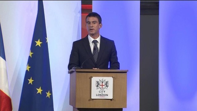 Valls : Un Premier ministre français socialiste à La City c'est une révolution
