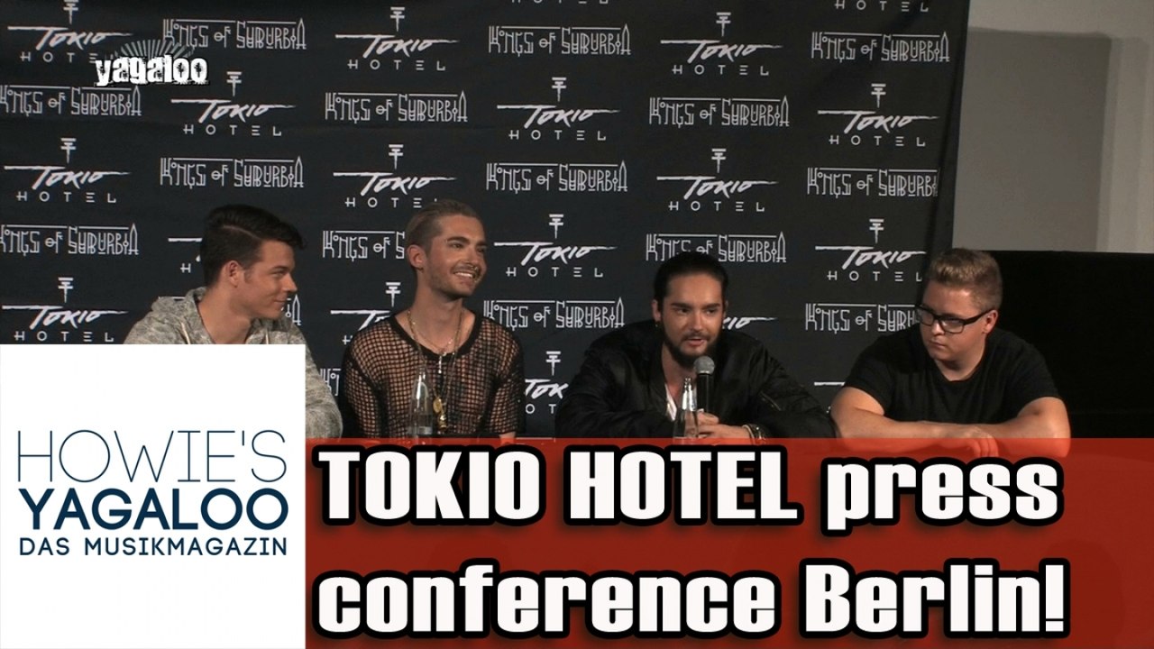 Tokio Hotel Pressekonferenz in Berlin - Teil 1
