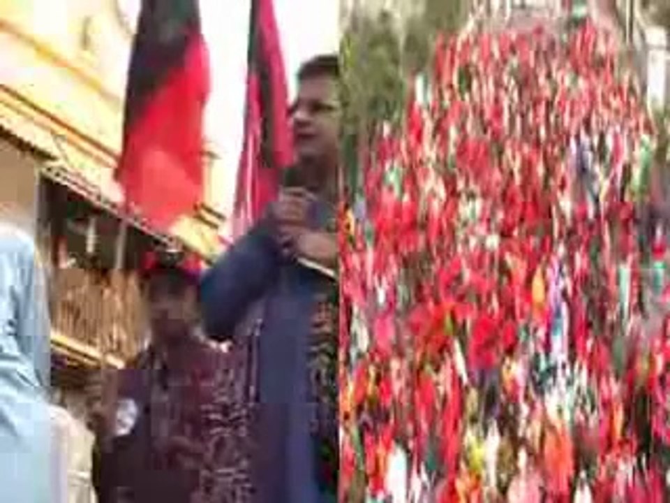 Youth Ideal Ayaz Latif Palijo historic speech Long March Karachi p-1/3