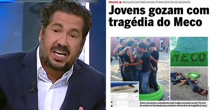 Luís Pedro Nunes Arrasa Praxes Académicas No Programa «Eixo Do Mal»