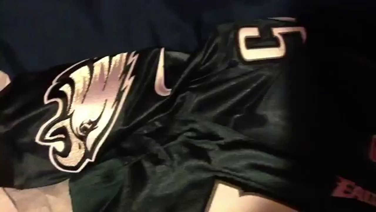 2014 new Philadelphia Eagles Elite Jersey unboxing review