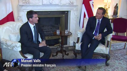 Valls à Londres pour redorer le blason de la France