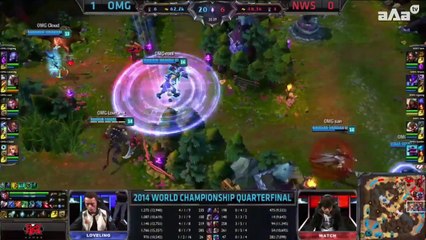 S4WC 1/4 - NWS vs OMG - Game 2 - League of Legends