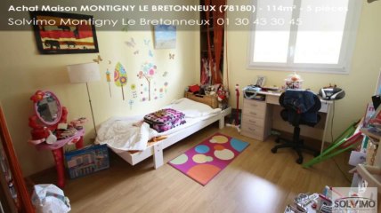 A vendre - maison - MONTIGNY LE BRETONNEUX (78180) - 5 pièces - 114m²