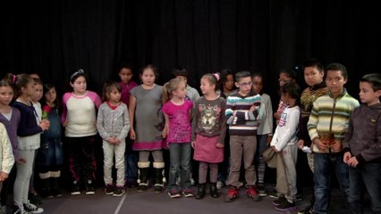 Camion des mots - Classe de CE2 de l'école Paul-Fort d'Aubergenville (78) 6 octobre 2014 à 14h