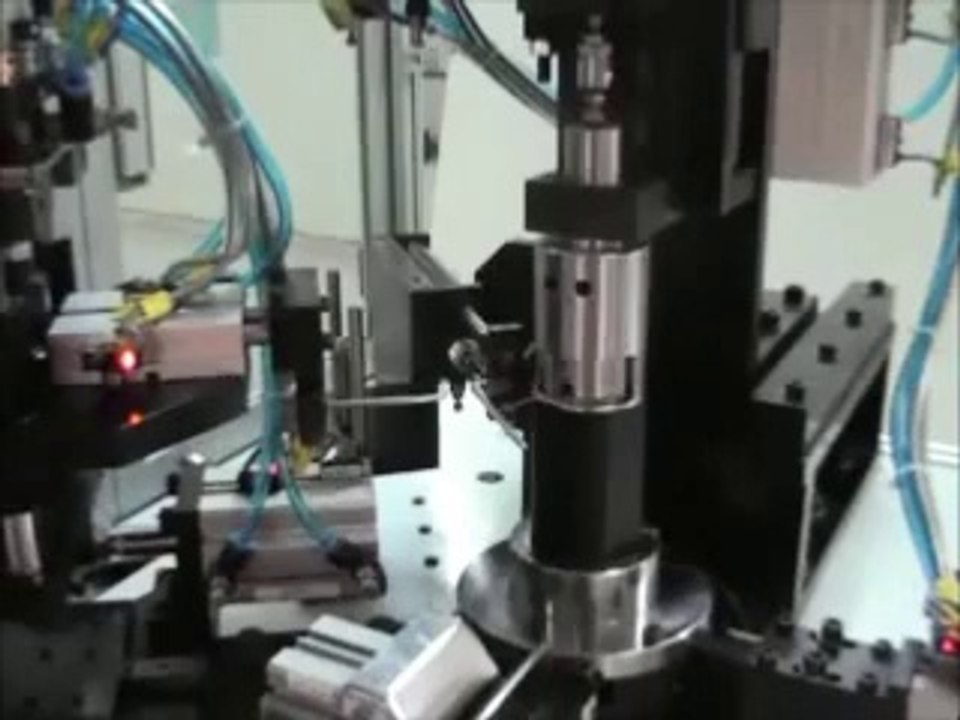 BLDC Stator winding machine WD-2-TBM with one nozzle needle winding magneto winding