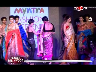 Hrithik Roshan and Diana Penty walk for Online Brand's fashion show!