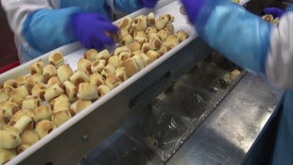 Salchichas entre sábanas