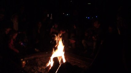 Maarten zingt een liedje